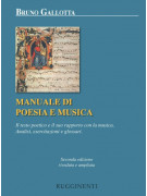 Bruno Gallotta Manuale di Poesia e Musica,