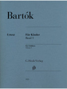 Bela Bartok For Children Volume I,