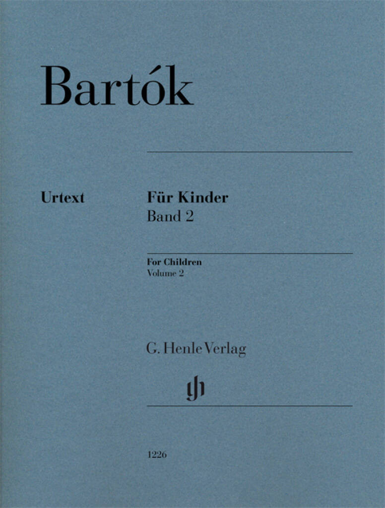Bela Bartok - For Children, Band II