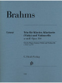 Brahms Trio fur Klavir Klarinette Violoncello,