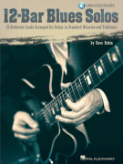 12-Bar Blues Solos, libri Dave Rubin, assoli chitarra blues