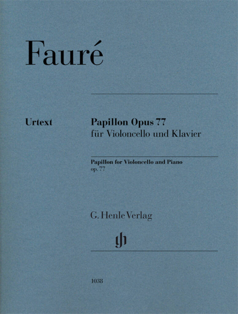 Gabriel Faure' - Papillon op. 77 (Violoncello)