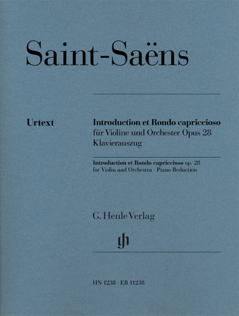 Saint-Saëns - Introduction et Rondo capriccioso op. 28 (Violin and Orchestra)