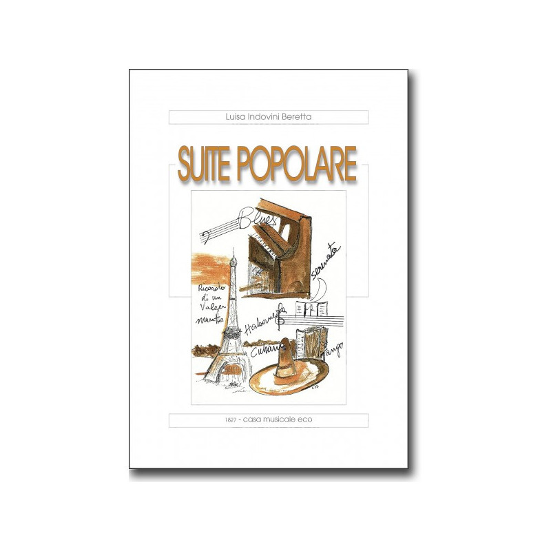 Luisa Indovini Beretta Suite popolare Per pianoforte,