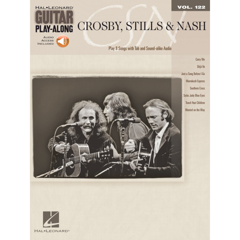 Crosby Stills & Nash Guitar Play-Along,