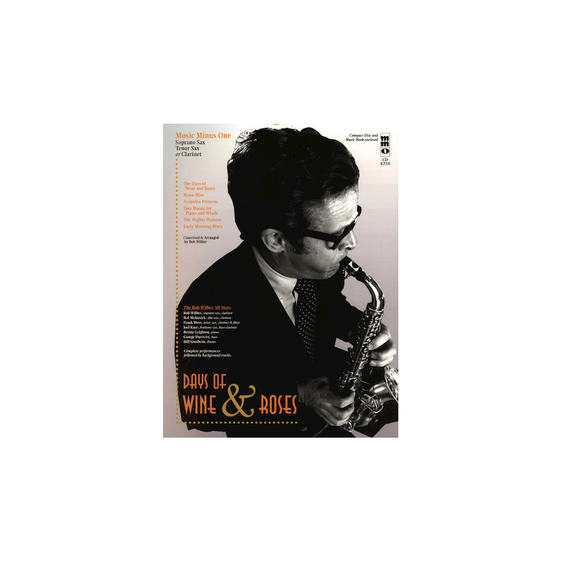Days of Wine & Roses Music Minus Tenor Sax,