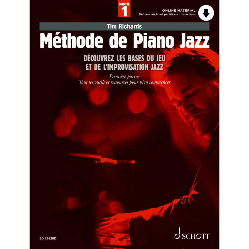 Tim Richards Methode de Piano Jazz,