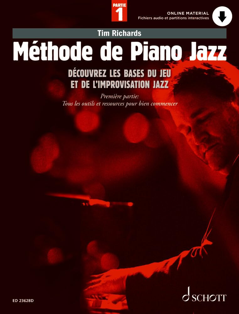 Méthode de Piano Jazz (book with Online material)