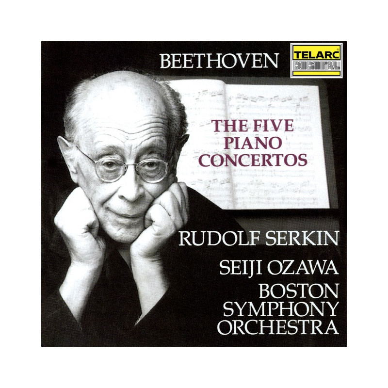 Beethoven The Five Piano Concertos CD,