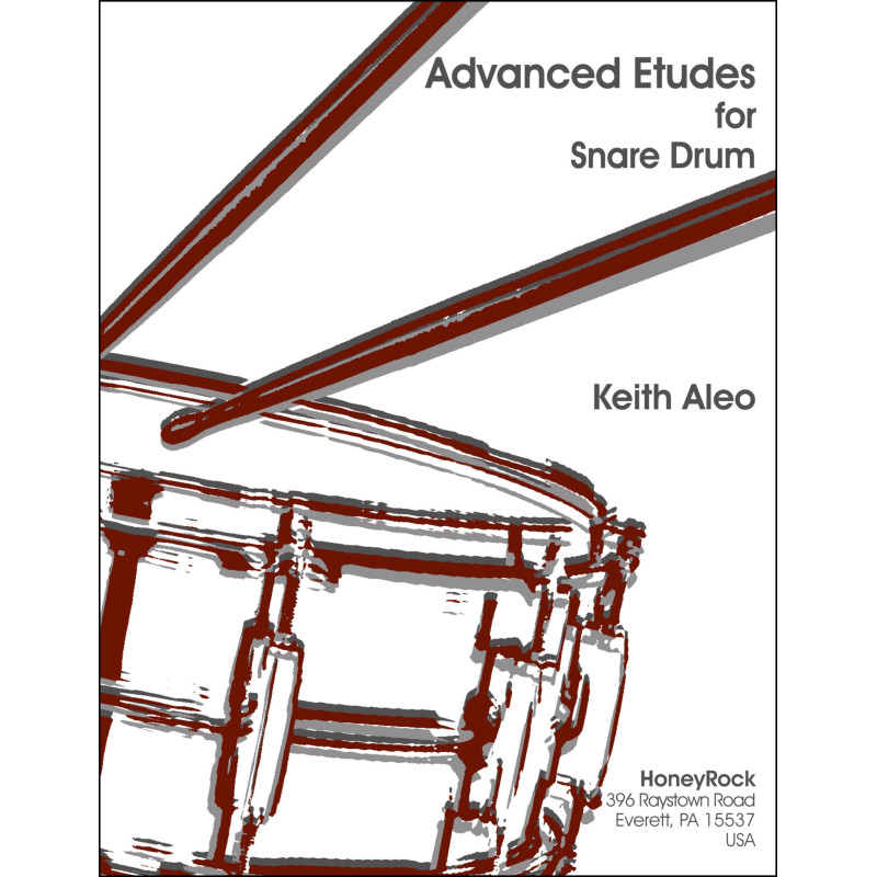 Keith Aleo Advanced Etudes For Snare Drum,