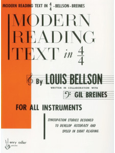 Louie Bellson - Modern Reading Text in 4/4