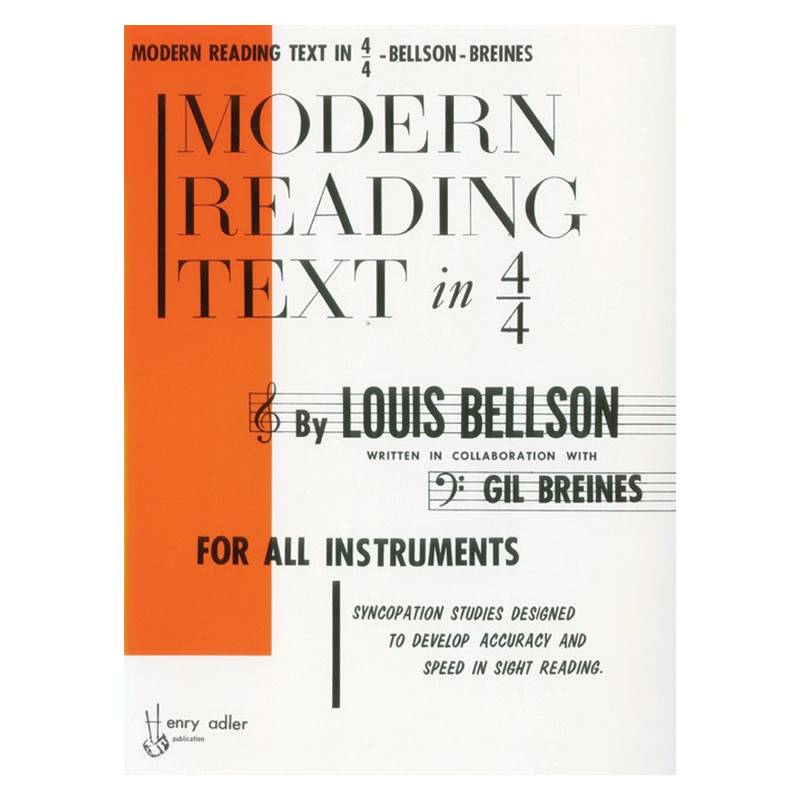 Bellson Modern Reading Text in 4/4,