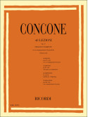 Concone 40 lezioni di canto op. 17,