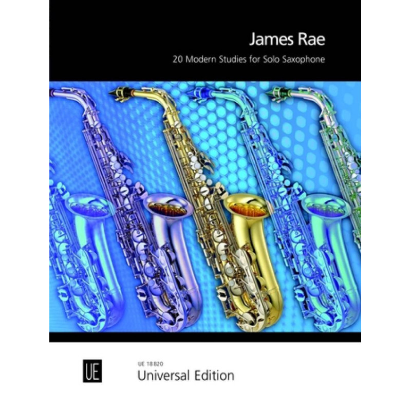 james rae 20 modern studies for saxophone,