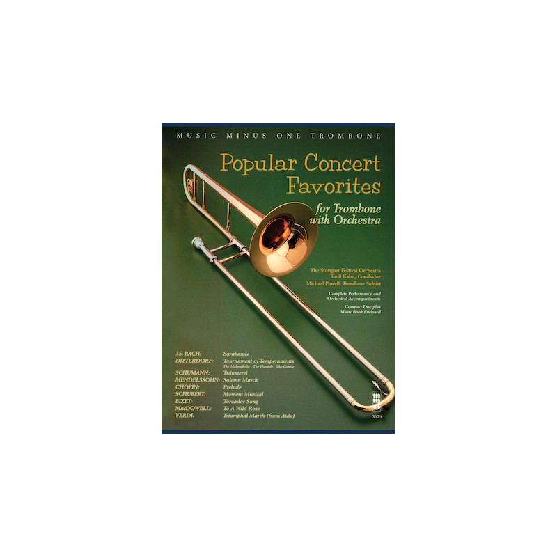 Popular Concert Favorites for Trombone,