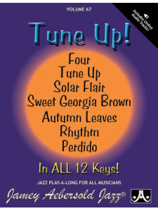 Aebersold Volume 67: Tune Ups (book & Online Audio)