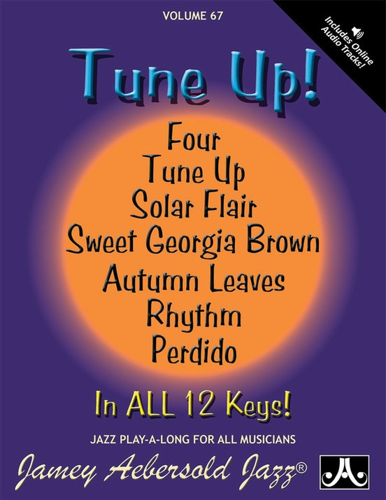 Aebersold Volume 67: Tune Ups (book & Online Audio)