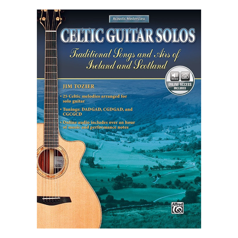 spartiti musica celtica, assoli musica celtica, dadgad chitarra