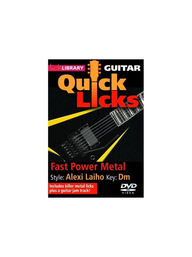 Lick Library: Fast Power Metal (DVD)
