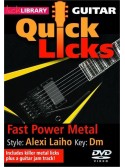 Lick Library: Quick Licks - Fast Power Metal (DVD)