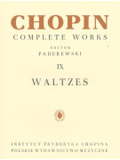 Chopin CW IX Waltzes Paderewski,