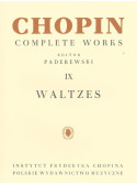 Chopin CW IX Waltzes Paderewski,