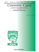 Coventry Carol choral SATB