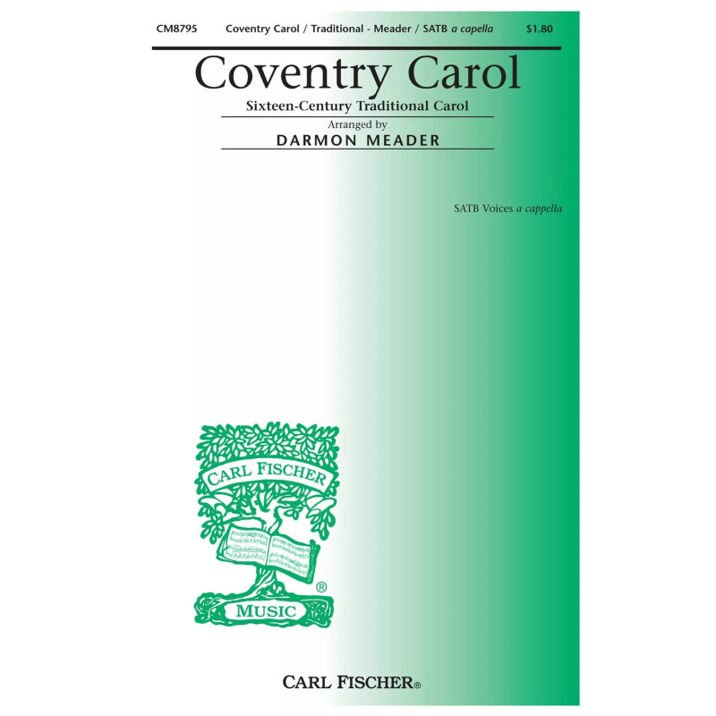 Coventry Carol choral SATB