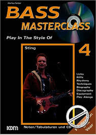 Bass Masterclass: Play in the Style of Sting (book/CD play-along)