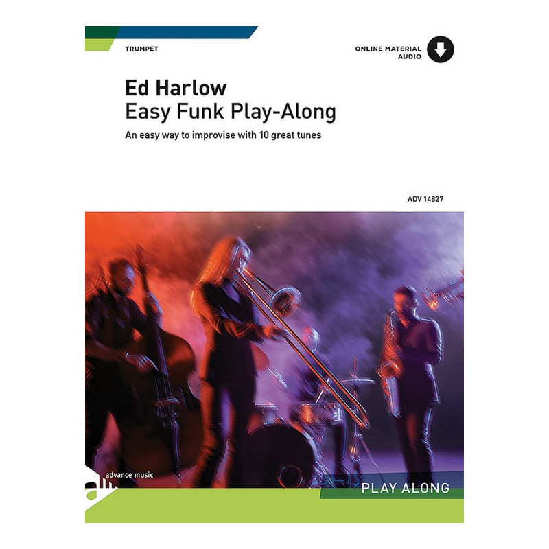 Trumpet Easy Funk Play-Along, funk trumpet www.birdlandjazz.it