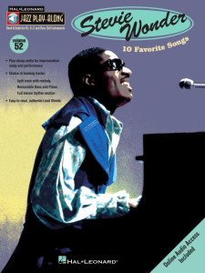 Jazz Play-Along Volume 52: Stevie Wonder (book & Audio Online)