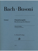 Bach Busoni Chorale Preludes, Ferruccio Busoni corali,