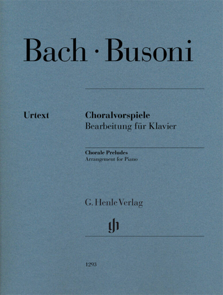 Bach - Busoni. Chorale Preludes