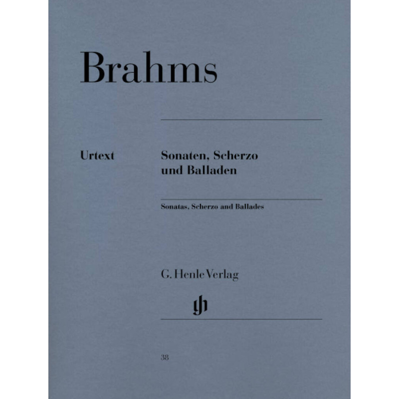 Brahms Sonaten Scherzo Balladen,