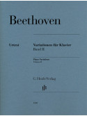 Beethoven Variationen für Klavier Band II,