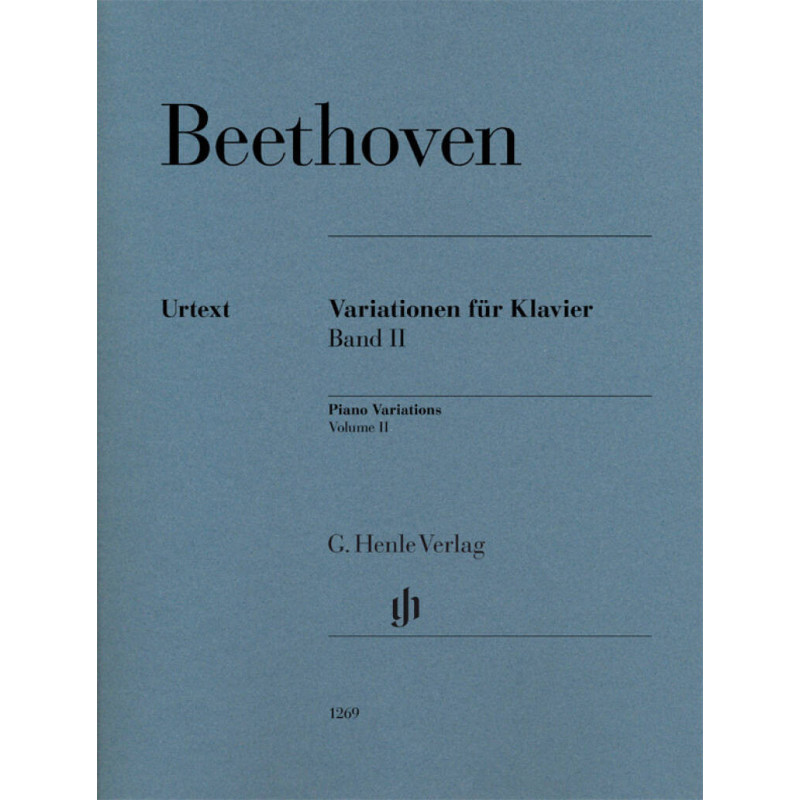Beethoven Variationen für Klavier Band II,
