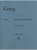 Grieg Samtliche Lyrische Stucke, spartiti Grieg Henle Verlag,