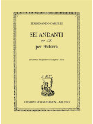 Carulli sei Andanti Opus 320,