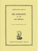 Carulli sei Andanti Opus 320,
