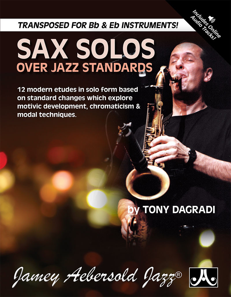 Sax Solos Over Jazz Standards (book/Audio Online)