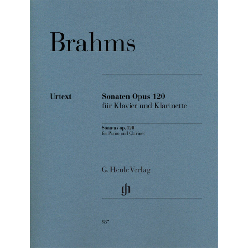 Brahms Clarinet Sonatas Op. 120,