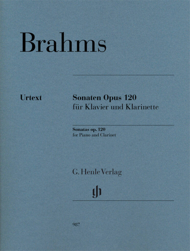 Brahms - Clarinet Sonatas Op. 120 (Clarinet in B Flat)