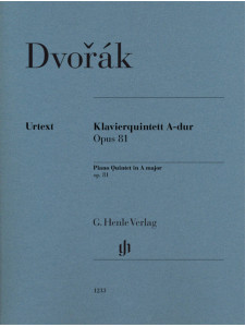 Dvorak - Piano Quintet A major op. 81