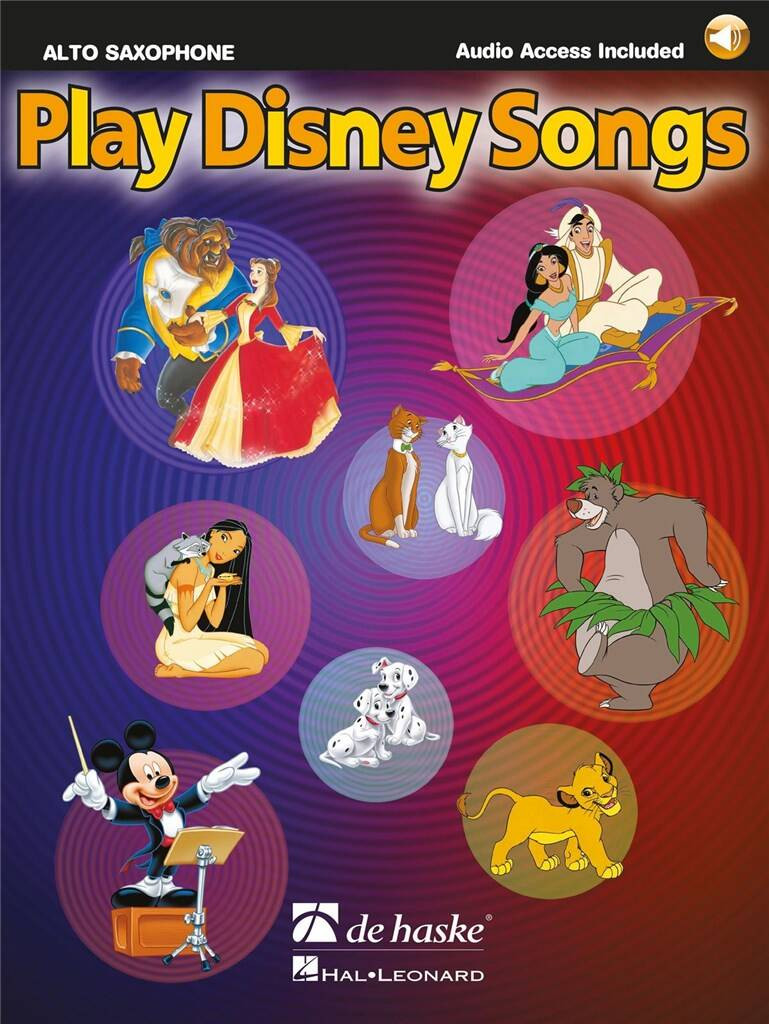 Play Disney Songs - Alto Saxophone (libro & Audio-online)