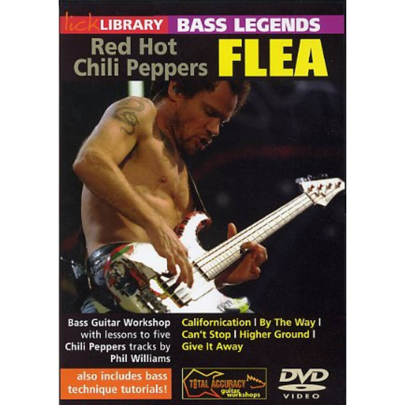 Lick Library Bass Legends Flea DVD,
