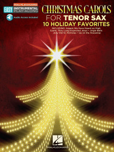 Christmas Carols - For Tenor Sax Easy (book & Audio Online)