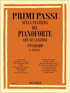 Primi passi sulla tastiera del pianoforte - Con le canzoni "Standard"