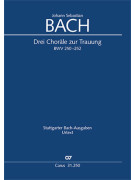 Bach Three wedding chorales, Bach corali,