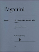 Paganini 24 Capricci Op. 1 Per Violino Solo,