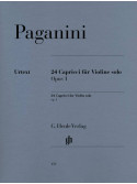Paganini 24 Capricci Op. 1 Per Violino Solo,
